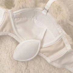 Cute Bear Plush Bra