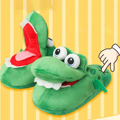 Cartoon Crocodile Slippers