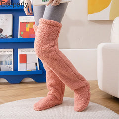 CozyLegs™ Over-Knee Fuzzy Warmers