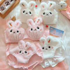Cute Rabbit Plush Bra