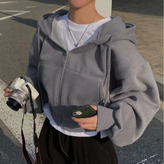 Women's Y2K Zip-Up Hoodie