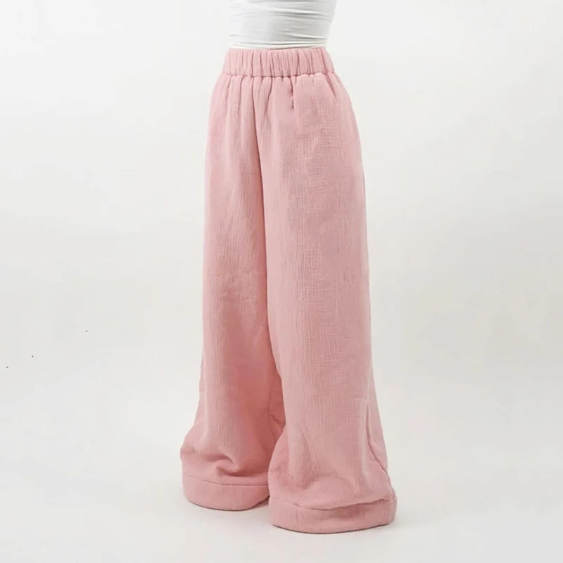 CozyChic™ Wide-Leg Winter Pants