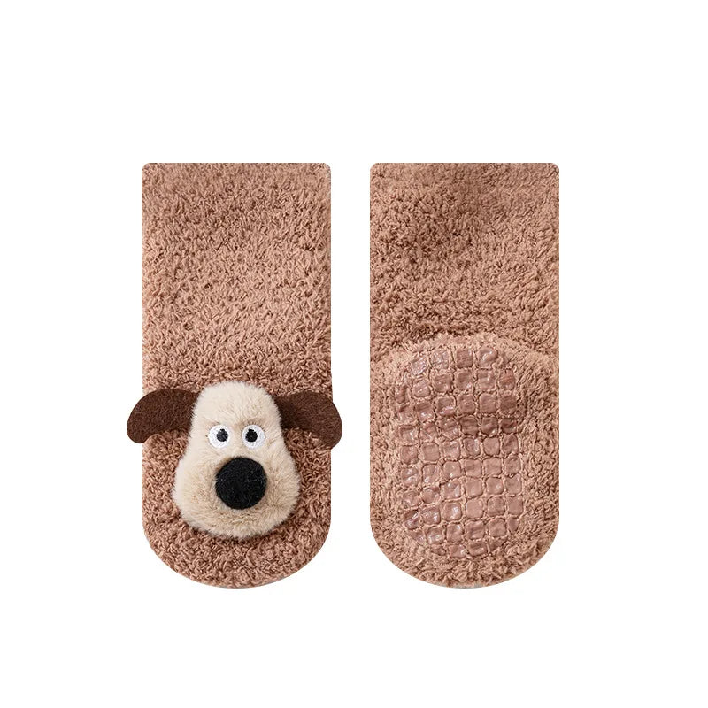 3D Plush Animal Socks