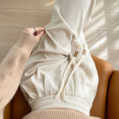 Classic High-Waist Wide-Leg Pants