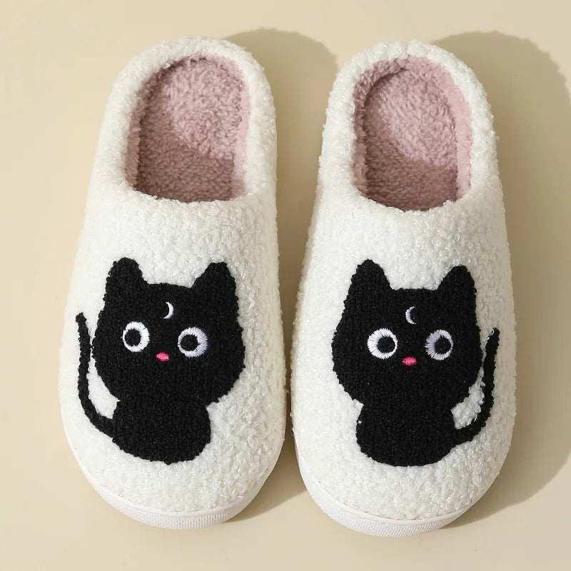 Women's Fluffy Cartoon Slippers
