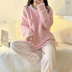 Women's Fleece Pajama Set